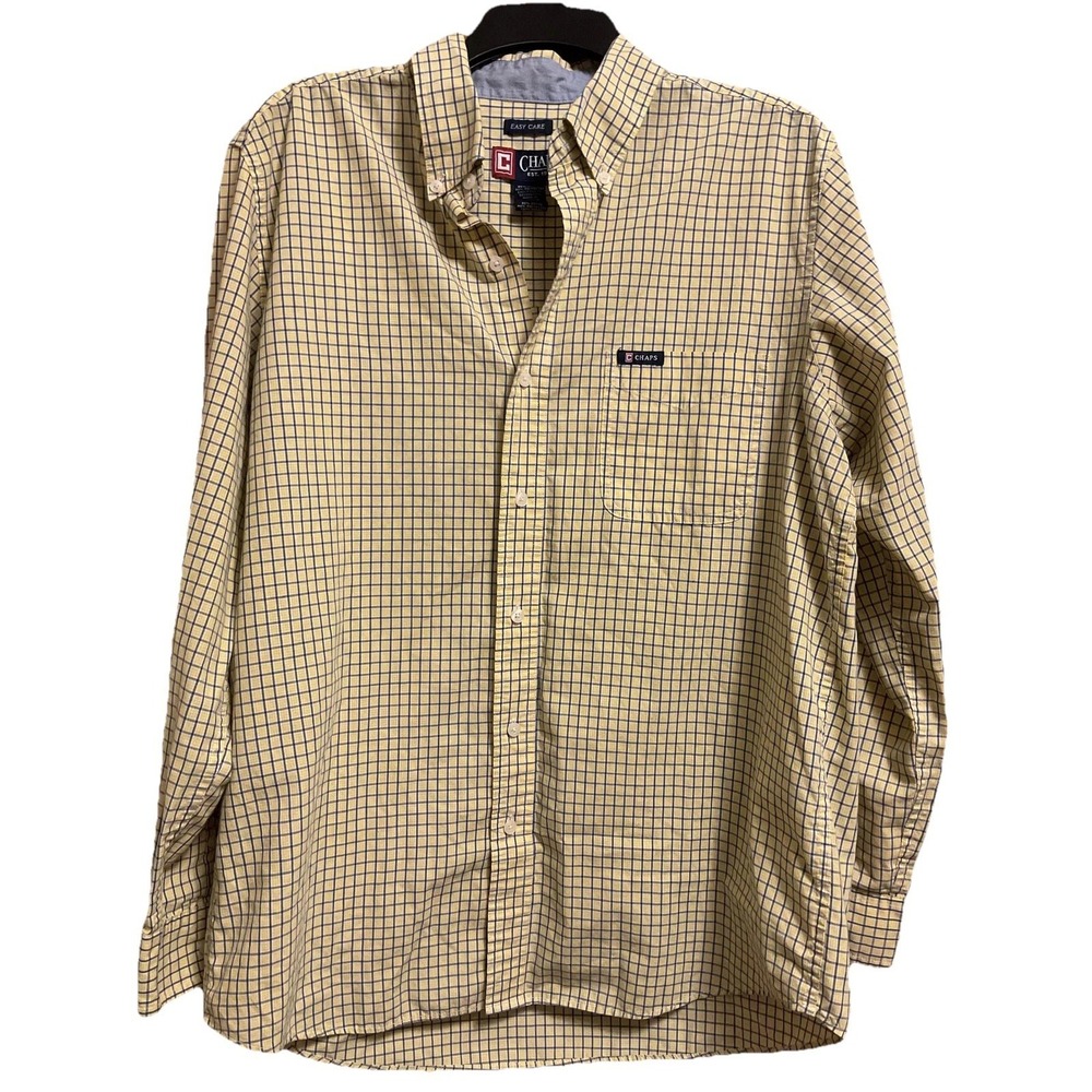 CHAPS Easy Care Button Down Shirt Mens L